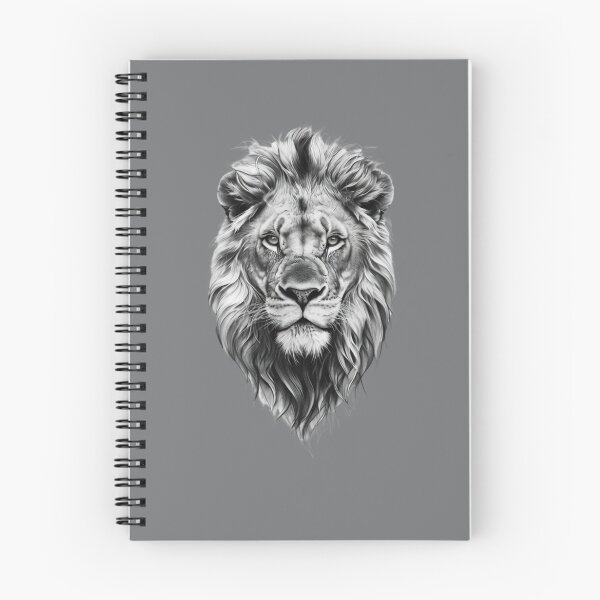 Item preview, Majestic Black-And-White Lion  designed and sold by Aise06.