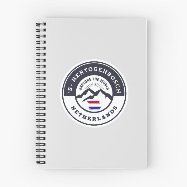 Item preview, ’s-Hertogenbosch Netherlands Black and White Crest designed and sold by World Designs.