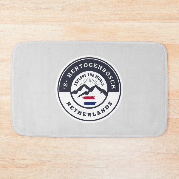 Item preview, ’s-Hertogenbosch Netherlands Black and White Crest designed and sold by World Designs.