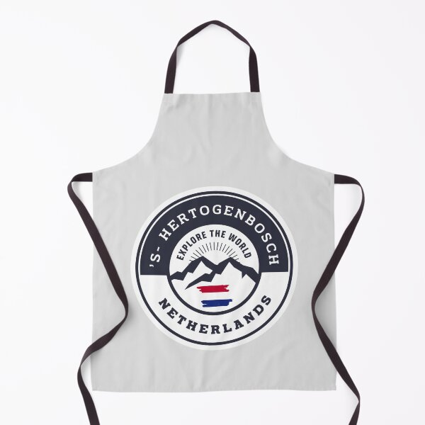 Item preview, ’s-Hertogenbosch Netherlands Black and White Crest designed and sold by World Designs.