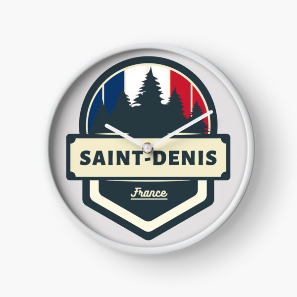 Artikelvorschau, Saint-Denis, Frankreich, Retro-Vintage-Abzeichen entworfen und verkauft von World Designs.