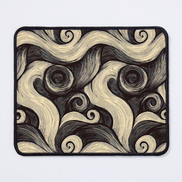 Item preview, Warm wood-inspired geometric and abstract art designed and sold by Piotrek0001.