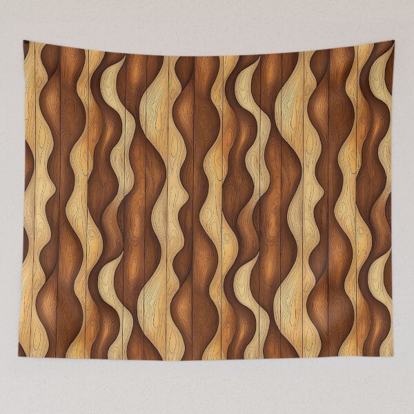 Item preview, Unique wood-inspired patterns with bold aesthetics designed and sold by Piotrek0001.
