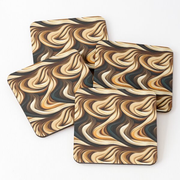 Item preview, Creative abstract art with wooden inspiration designed and sold by Piotrek0001.