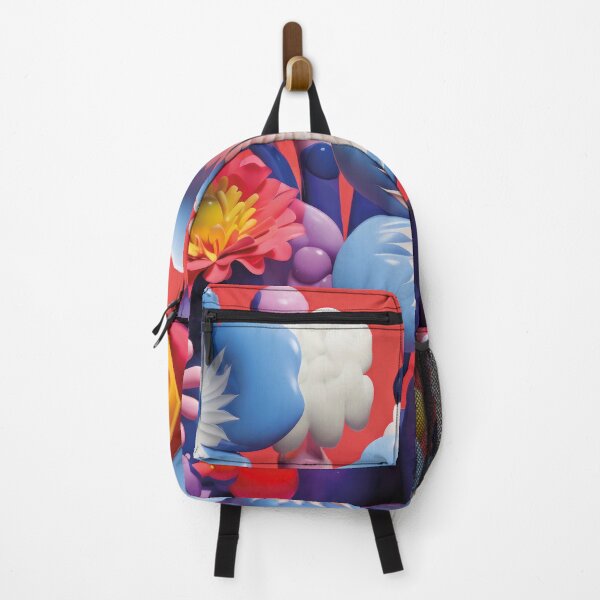 Item preview, large colorful flowers, 3d designed and sold by Mauswohn.