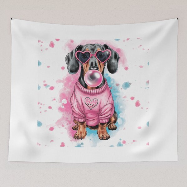 Item preview, Joyful Energy – Happy Dynamic Dog designed and sold by joanwatson45.