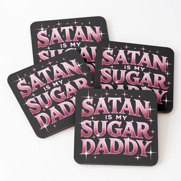Item preview, Glitter Gothic - Satan Is My Sugar Daddy designed and sold by MarysY2KPalace.