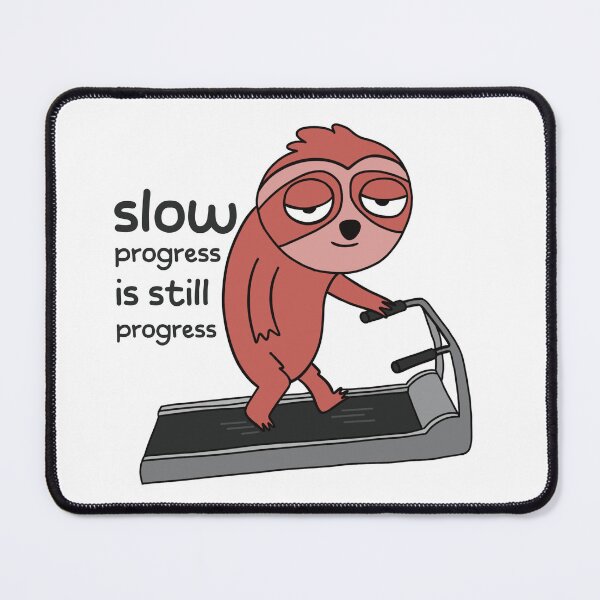 Item preview, Sloth on a Treadmill designed and sold by Kindin.