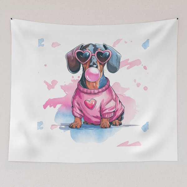 Item preview, Vibrant Energetic Dog Vibes designed and sold by joanwatson45.