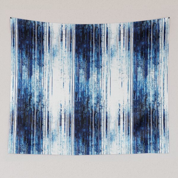 Item preview, Blue Tones with Vertical Rhythmic Compositions designed and sold by Piotrek0001.