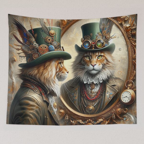 Item preview, Steampunk Cat designed and sold by RaF71PrO.