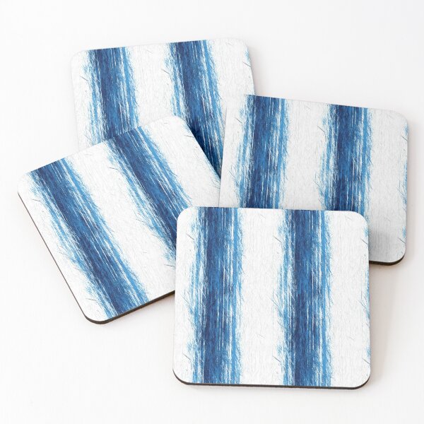 Item preview, Geometric Vertical Lines in Soft Blue Palette designed and sold by Piotrek0001.