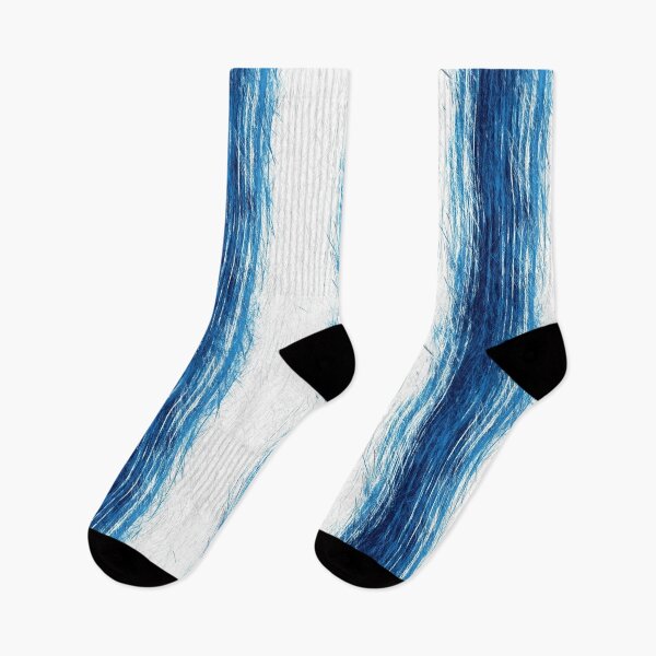 Item preview, Geometric Vertical Lines in Soft Blue Palette designed and sold by Piotrek0001.