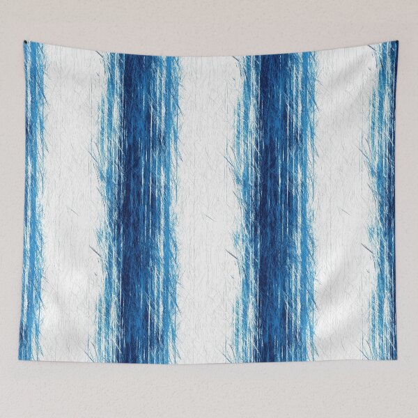 Item preview, Geometric Vertical Lines in Soft Blue Palette designed and sold by Piotrek0001.