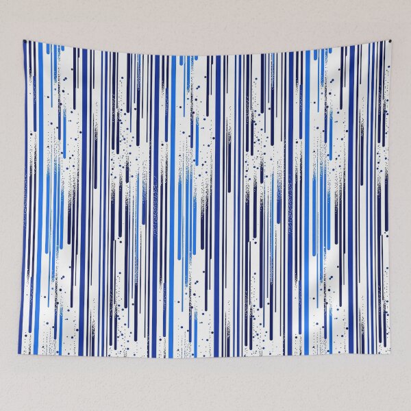 Item preview, Unique Vertical Stripes with Artistic Splashes designed and sold by Piotrek0001.
