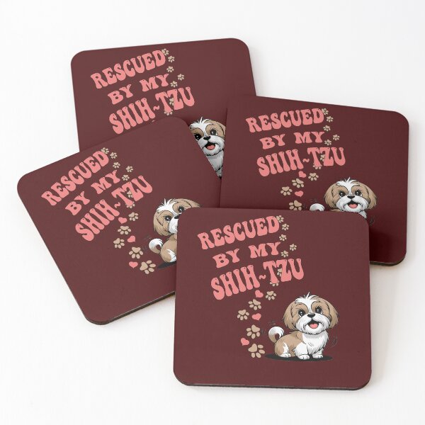 Item preview, Rescued By My Shih-Tzu Cute Shihtzu designed and sold by tamdevo1.