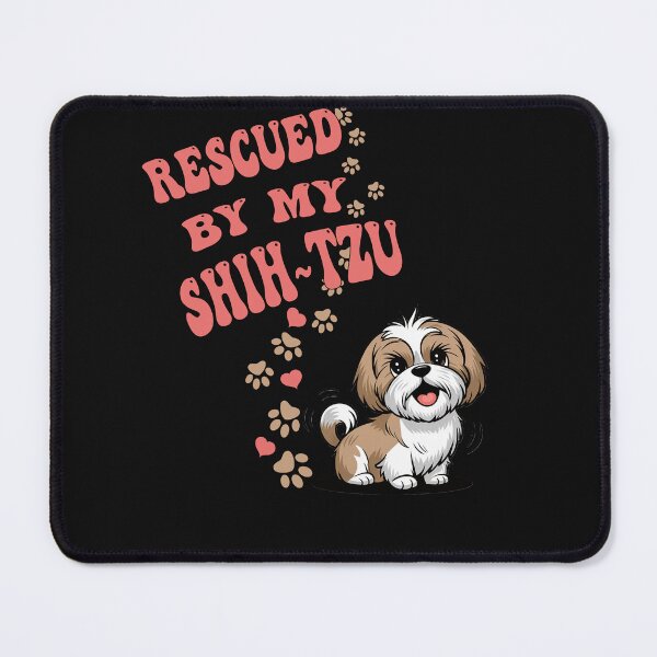 Item preview, Rescued By My Shih-Tzu Cute Shihtzu designed and sold by Cute & Sassy Custom Gifting Boutiques.