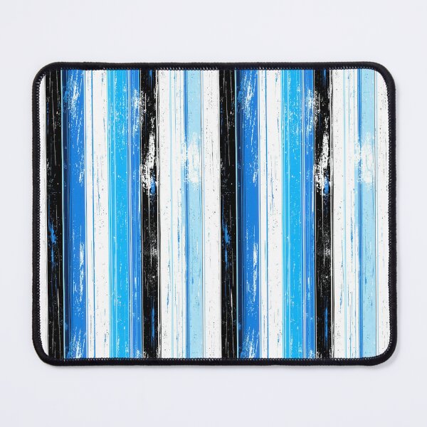 Item preview, Vertical Rhythm in Modern Blue Abstract designed and sold by Piotrek0001.