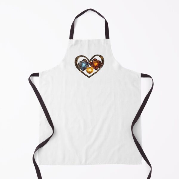 Item preview, Unique heart logo „My world consists of three atoms” (v.1) designed and sold by All43.
