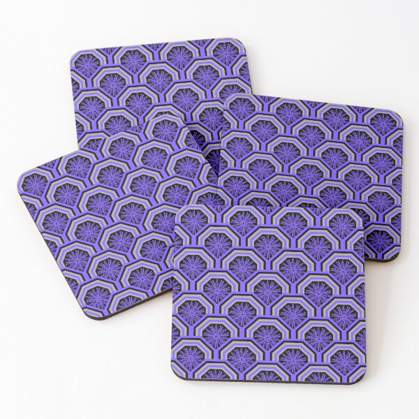 Item preview, Violet Snowflake Geometry designed and sold by Kittaya  Saemee.