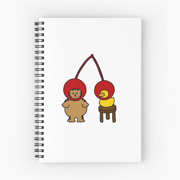 Item preview, Cherry the Cat and the Duck designed and sold by superbaechoo.