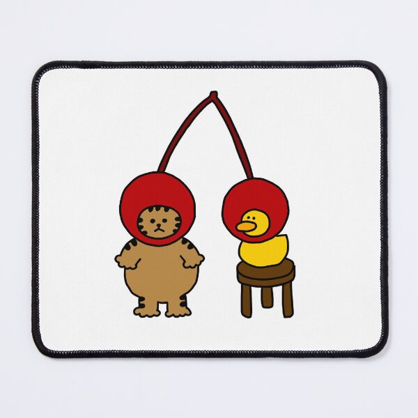 Item preview, Cherry the Cat and the Duck designed and sold by superbaechoo.