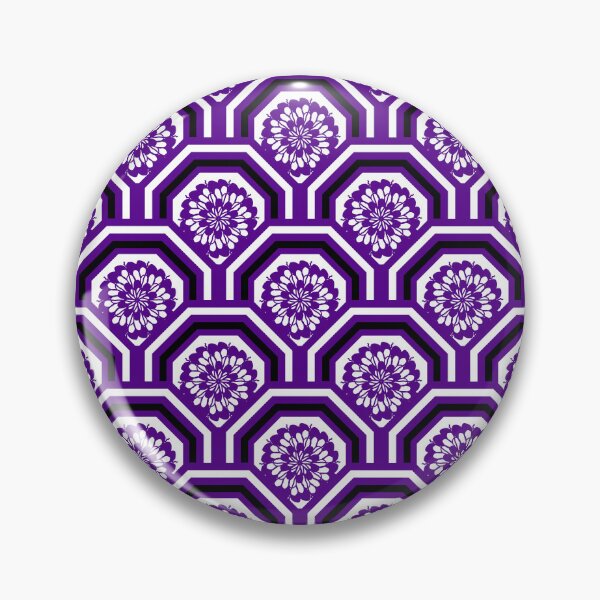 Item preview, Violet Hexagonal Bloom designed and sold by Kittaya  Saemee.
