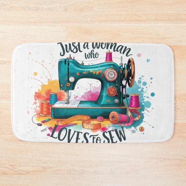 Item preview, Just a Woman Who Sews – Creating with Heart designed and sold by joanwatson45.