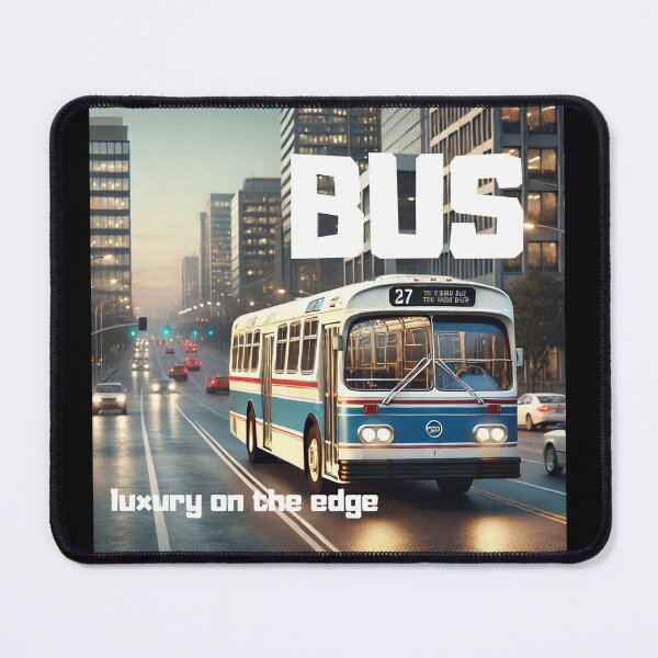Item preview, City Bus Design – Urban Transport Inspired Art designed and sold by DesignsByHania.