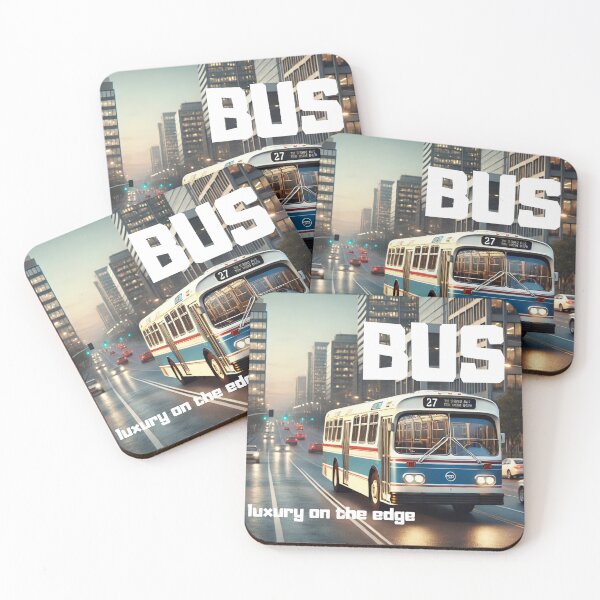 Item preview, City Bus Design – Urban Transport Inspired Art designed and sold by DesignsByHania.