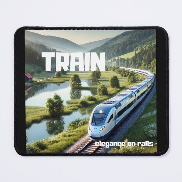 Item preview, Intercity Train Design – Travel-Inspired Urban Art designed and sold by DesignsByHania.