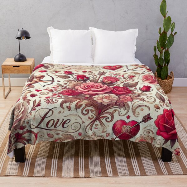 Item preview, Intricate Love-Themed Detailed Pattern Design designed and sold by GrizzlyCollective.