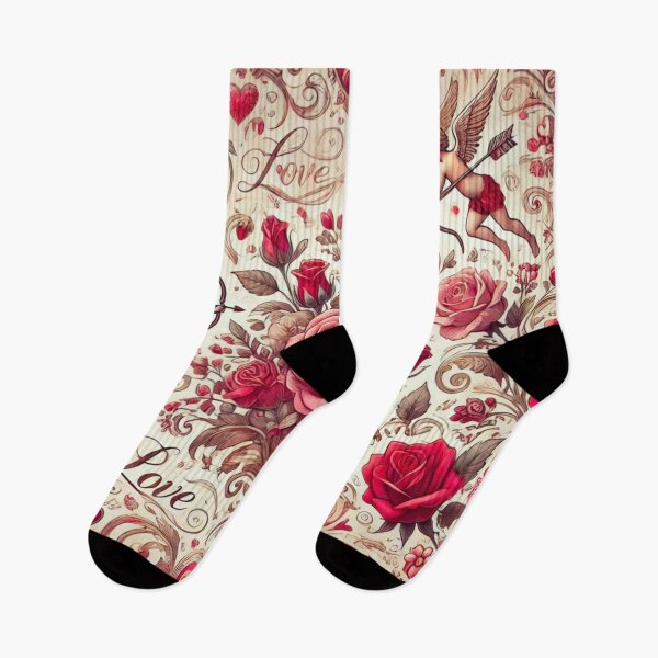 Item preview, Intricate Love-Themed Detailed Pattern Design designed and sold by GrizzlyCollective.