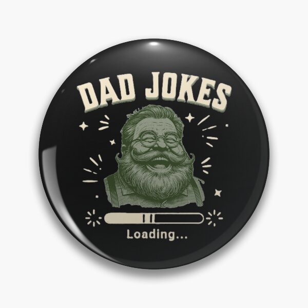 Item preview, Dad jokes lading fathers day dad birthday best dad gift design designed and sold by SmartProof Branding.