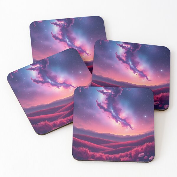 Item preview, Beautiful Galaxy in Night Sky | Anime Wallpaper  designed and sold by typoinspired.