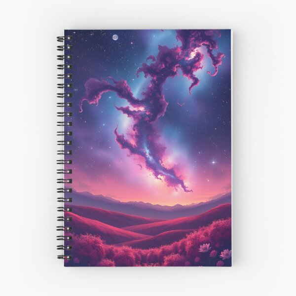 Item preview, Beautiful Galaxy in Night Sky | Anime Wallpaper  designed and sold by typoinspired.