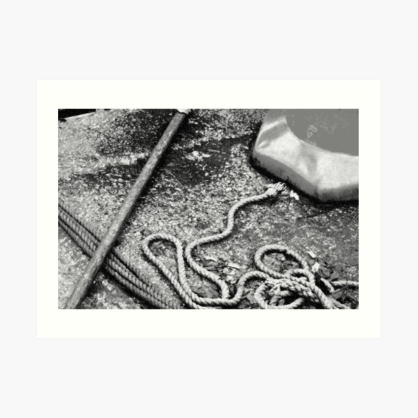 Left alone... Art Print