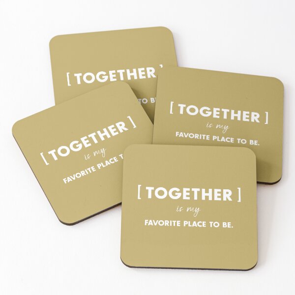 Item preview, [TOGETHER] is my favorite place to be, Unique designed and sold by villacreativa.