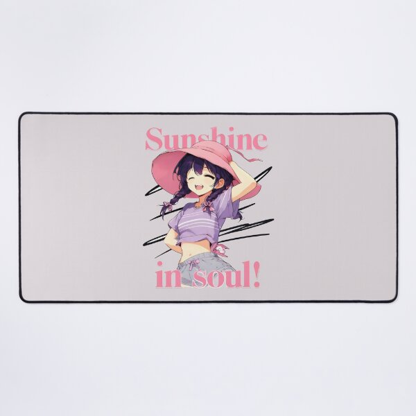 Item preview, Sunshine in Soul Radiant Girl in Summer Outfit designed and sold by SplashTastic.