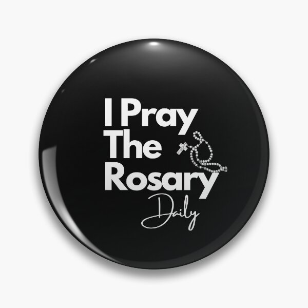 Item preview, I Pray the Rosary Daily designed and sold by ComeToKnowMary.