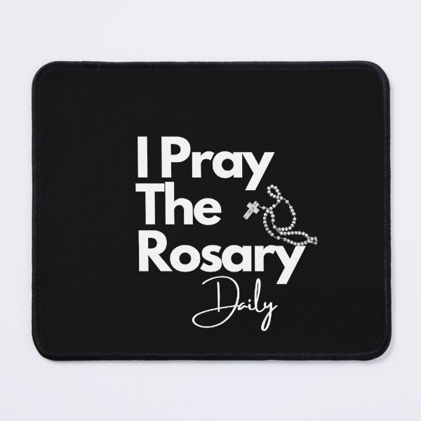 Item preview, I Pray the Rosary Daily designed and sold by ComeToKnowMary.
