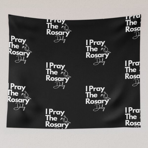 Item preview, I Pray the Rosary Daily designed and sold by ComeToKnowMary.