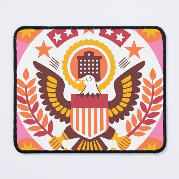 Item preview, Design Seal American Eagle Symbolic Art USA designed and sold by ART ATTACK ZONE.