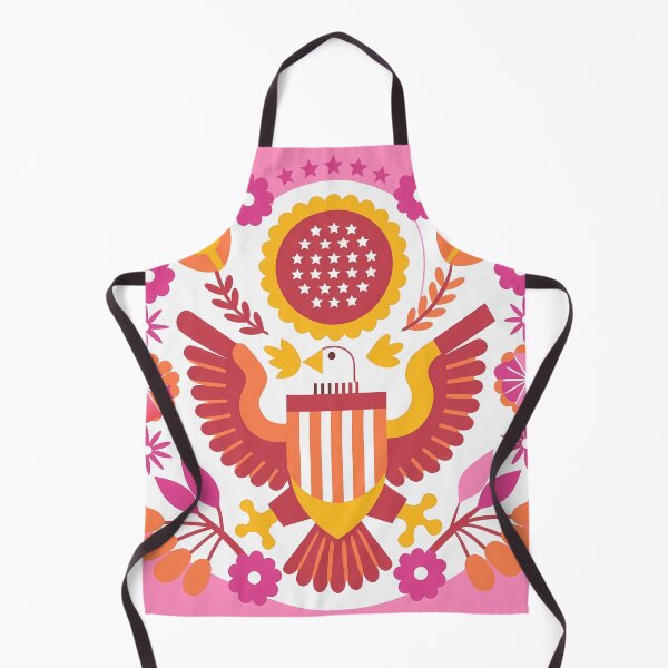Item preview, Pink design Seal American Eagle Symbolic Art USA designed and sold by ART ATTACK ZONE.