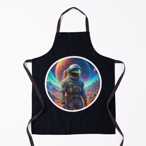 Item preview, astronaut on an alien planet designed and sold by alexandr-art.