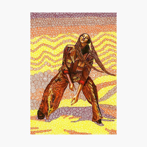 Item preview, Sharp Suited Model Dancing in the Sound Waves designed and sold by LymphomaLass.