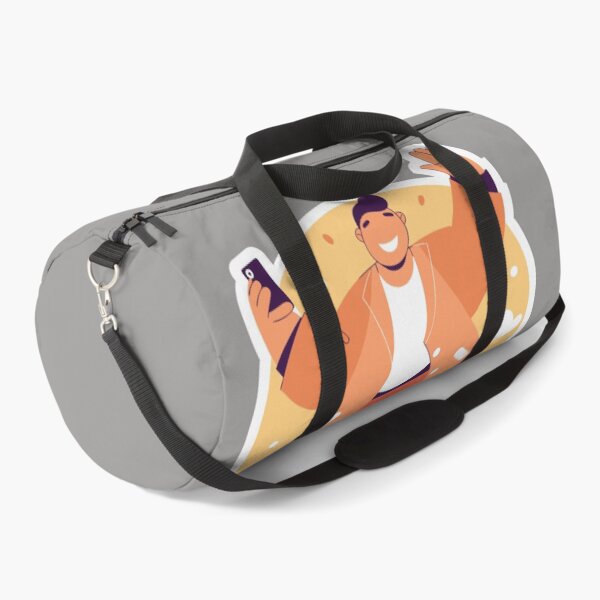 Item preview, funny guy with mobile phone designed and sold by alexandr-art.