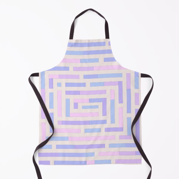 Item preview, Modern Pastel Maze Stripe Weave Pattern Design designed and sold by Studio of Shapes and Spectrum.