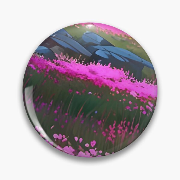 Item preview, Beautiful Floral Valley | Anime Wallpaper | Anime Landscape designed and sold by typoinspired.