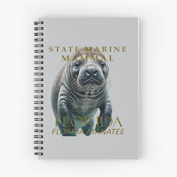 Item preview, Florida Marine Mammal Florida Manatee Vector Design designed and sold by taiche.